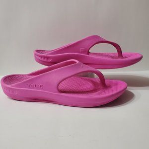 Telic Energy Flip Flop Pink Sz M Women 9 Men 8